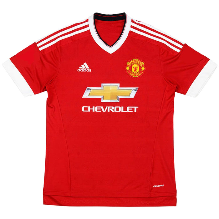 Manchester United 2015-16 Home Football Shirt (M) (Excellent)
