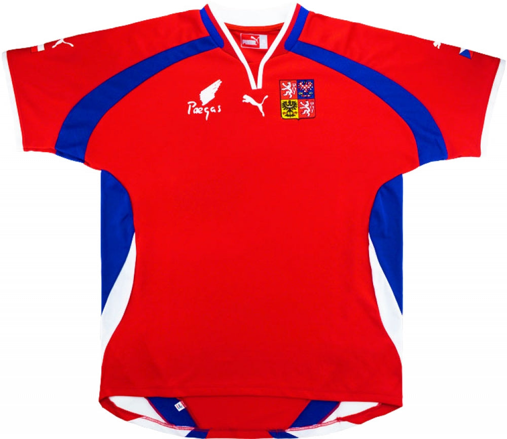 Czech Republic 2000-02 Home Shirt (Very Good)_0