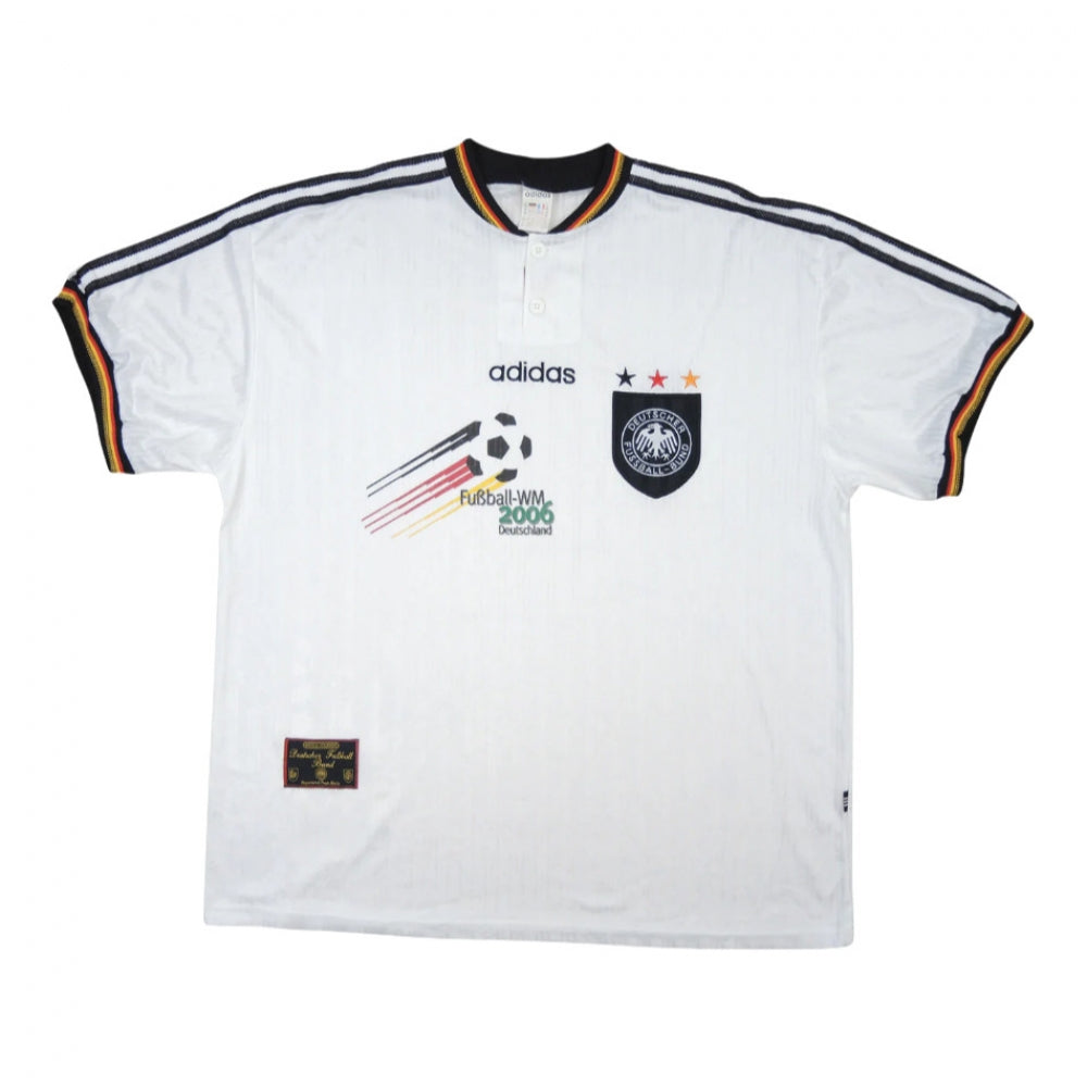 Germany 1996 Home World authentic Cup soccer jersey