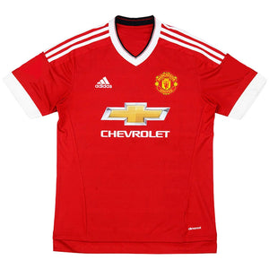 Manchester United 2015-16 Home Shirt (M) (Excellent)_0