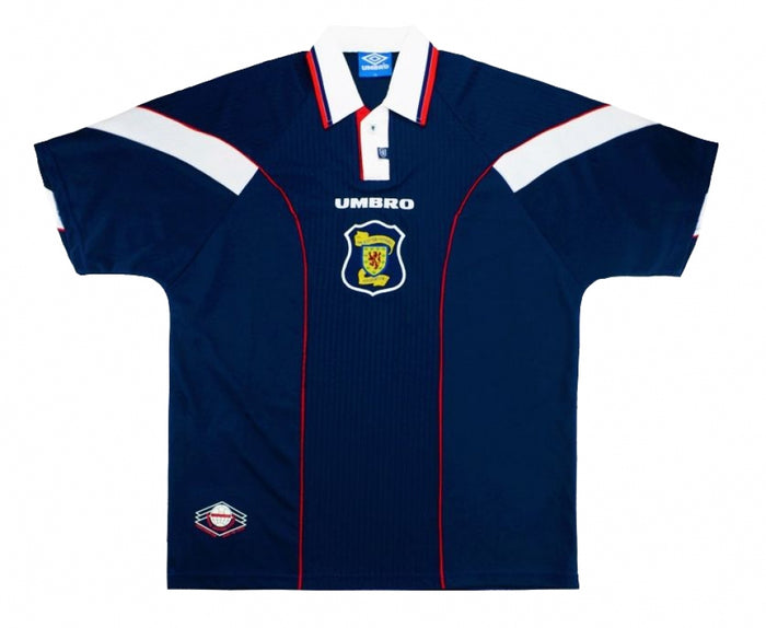 Scotland 1996-98 Home Shirt ((Very Good) XL)