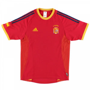 Spain 2002-04 Home Shirt (Good) (Hierro 6)_2