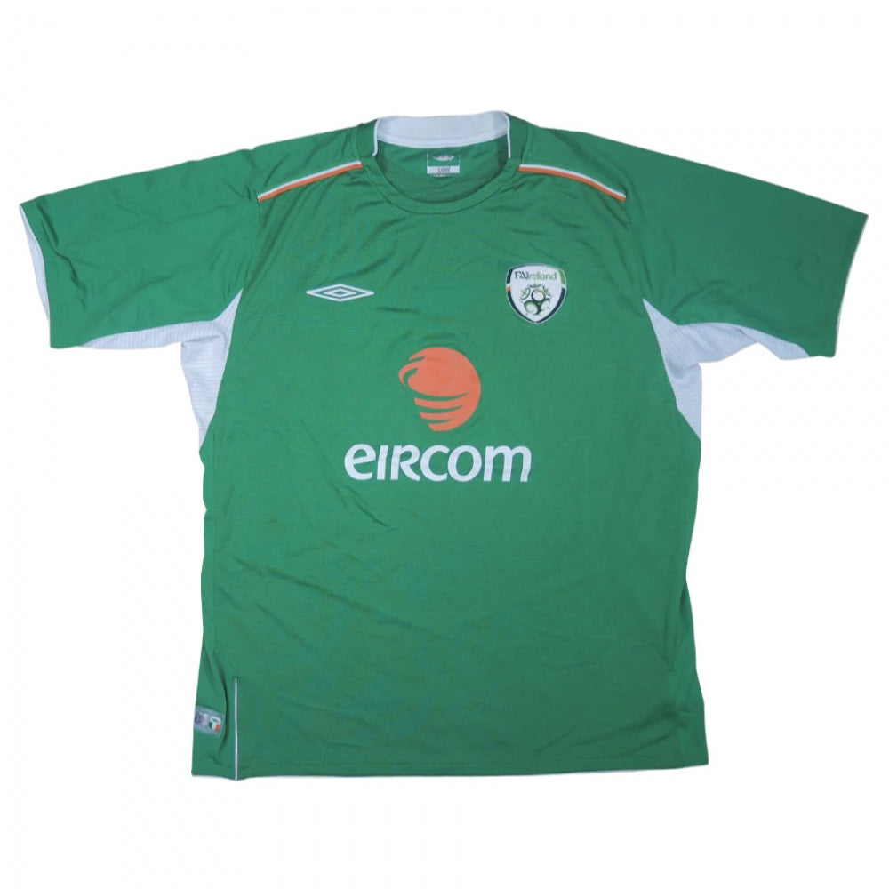 Ireland 2004-06 Home Shirt ((Excellent) XL) – Classic Football Kit