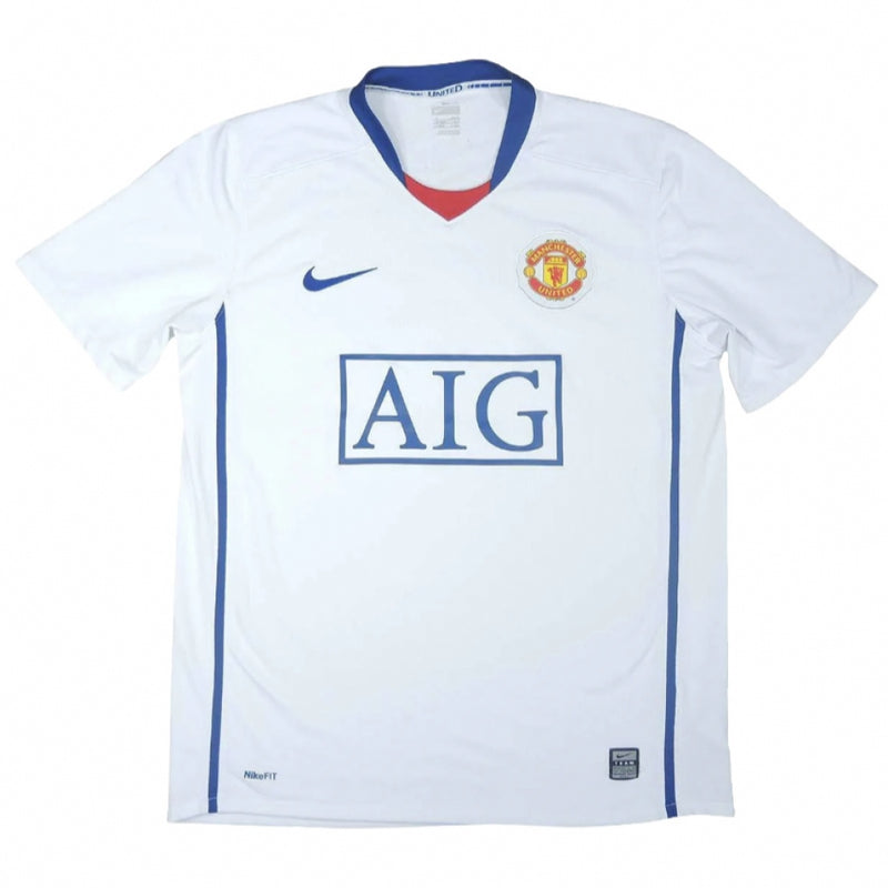 Manchester United 2008-09 Away Shirt (XL) Berbatov #9 (Excellent)_1