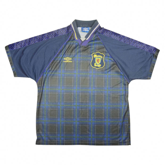 Scotland 1994-96 Home Shirt ((Very Good) XXL)
