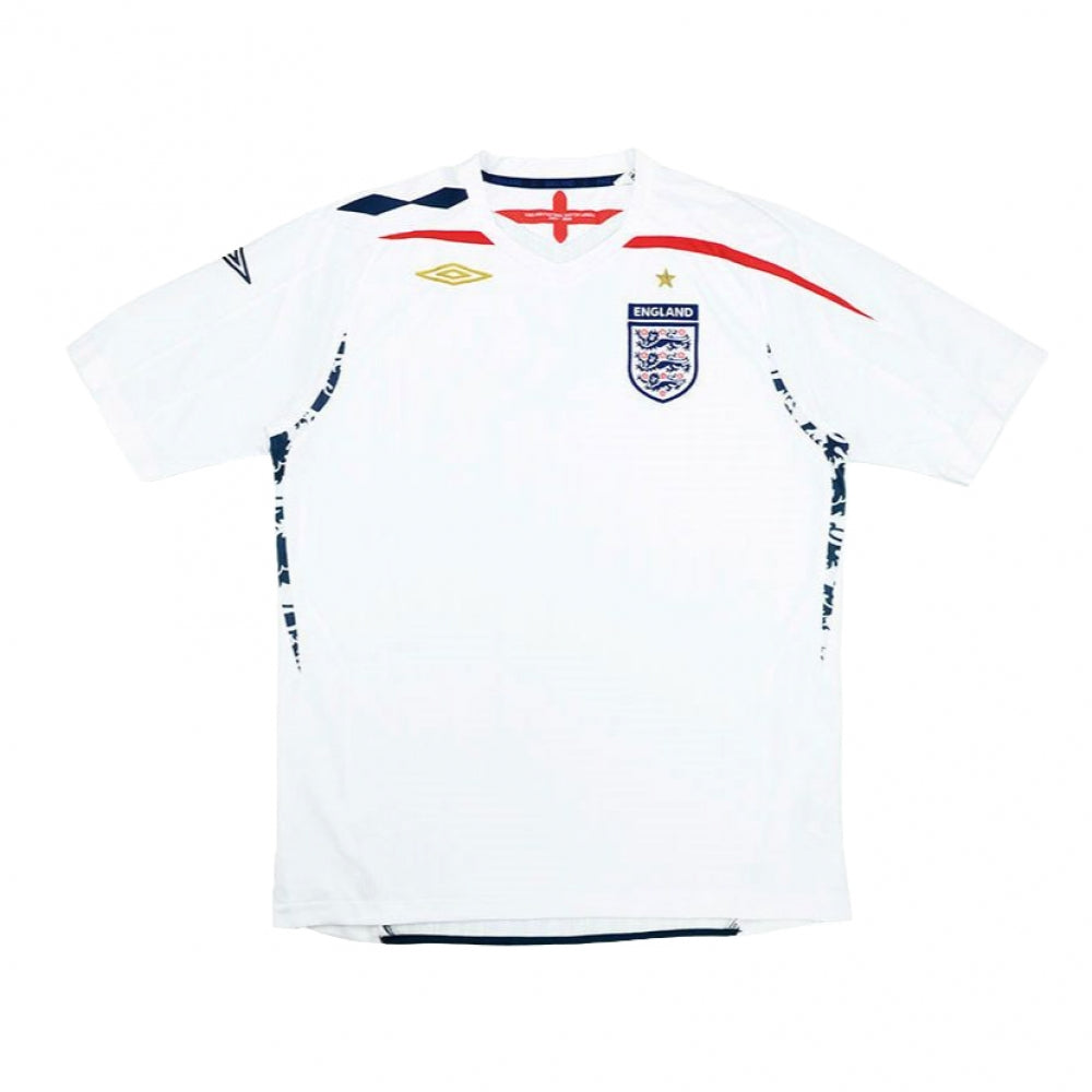 England 2007-09 Home Shirt (XL) (Very Good) (LAMPARD 8)_3
