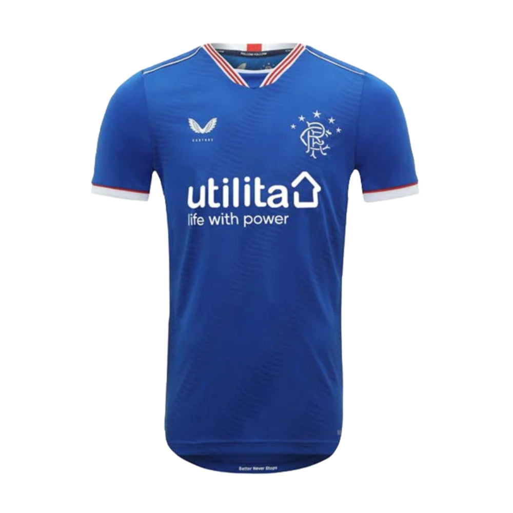 Rangers 2020-21 Home Shirt (S) (Champions 55) (Excellent