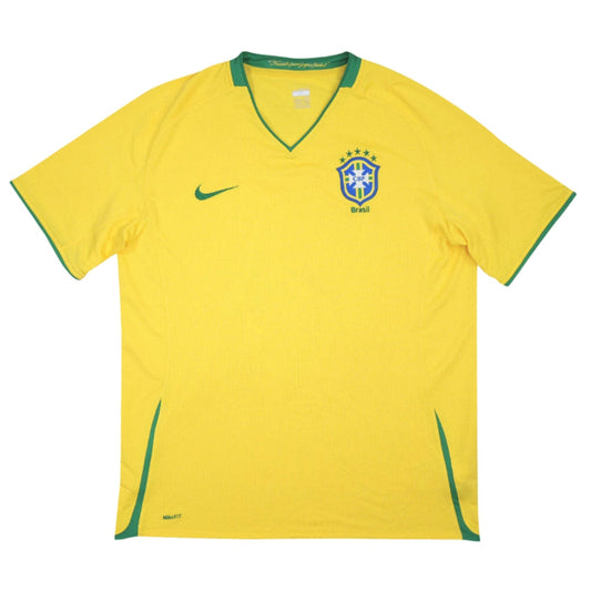 Brazil 2008-10 Home Shirt (M) (Excellent)_0