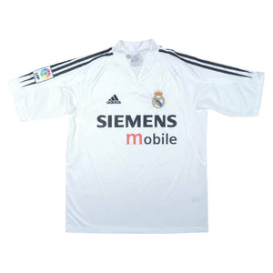 Real Madrid 2004-05 Home Shirt ((Good) L)_0