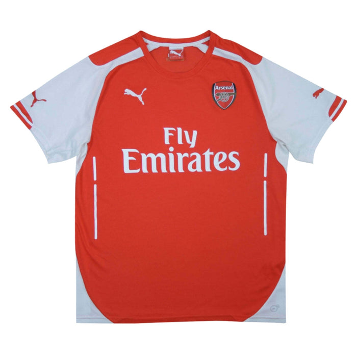Arsenal 2014-15 Home Shirt ((Mint) S)