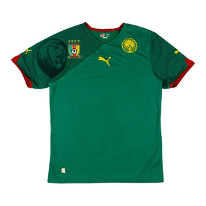 Cameroon 2010-11 Home Shirt ((Excellent) L)_0