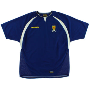 Scotland 2003-05 Home Shirt ((Excellent) S)_0