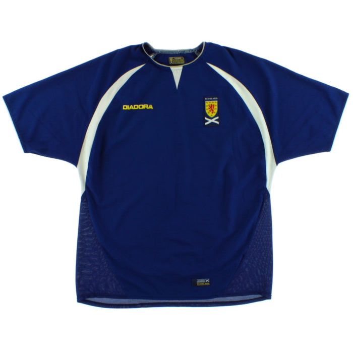 Scotland 2003-05 Home Shirt ((Excellent) S)