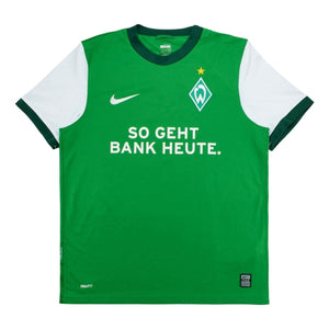 Werder Bremen 2009-10 Home Shirt ((Very Good) M)_0