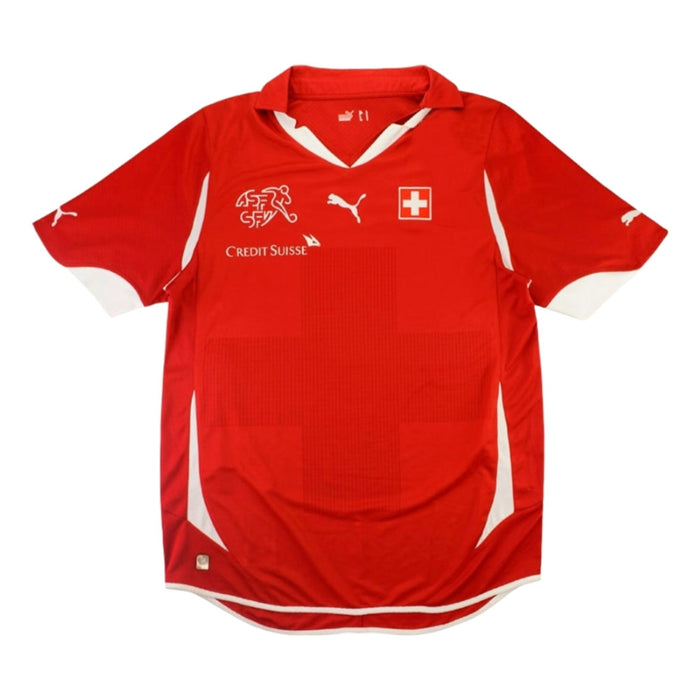 Switzerland 2010-11 Home Shirt ((Very Good) XL)