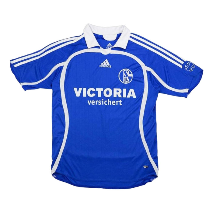 Schalke 2006-07 Home shirt ((Excellent) XXL)