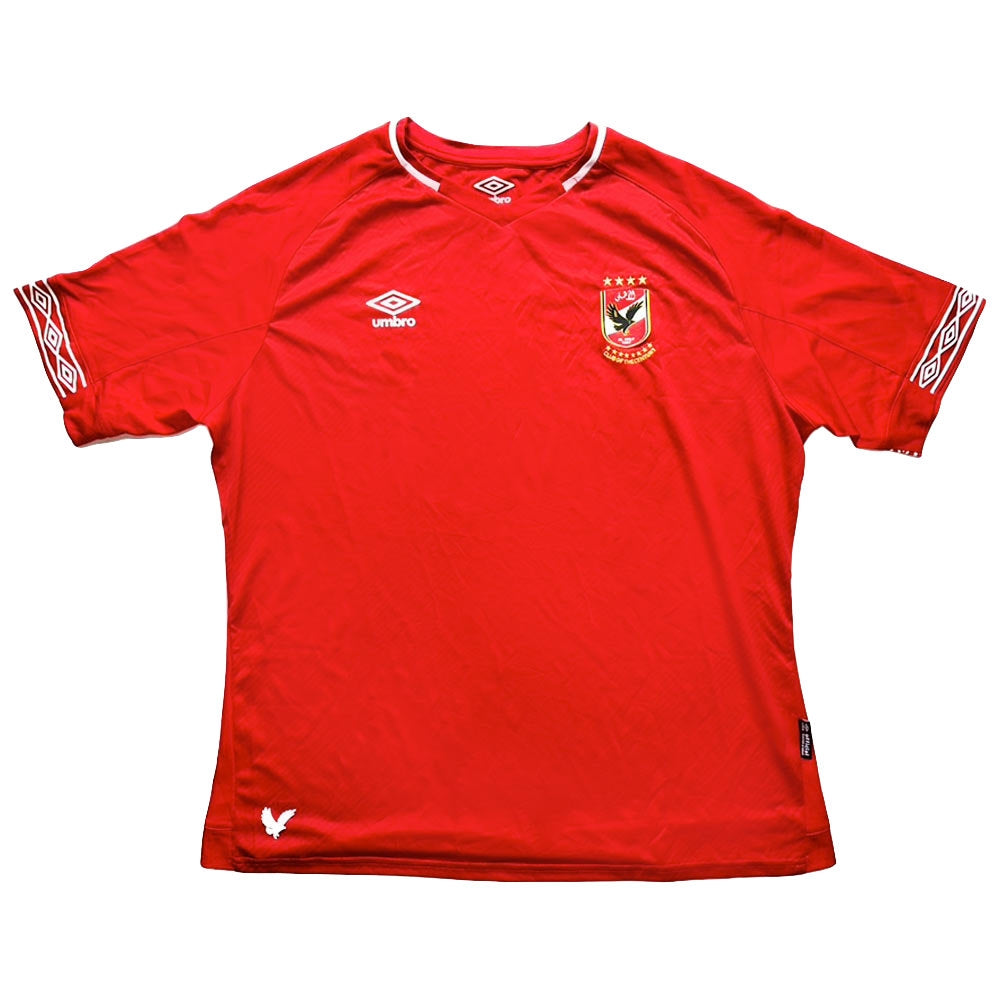 Al Ahly Egypt 2018-19 Home Shirt (Sponsorless) (3XL) (Good