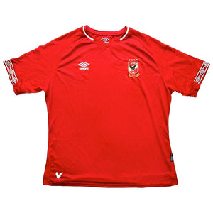 Al Ahly Egypt 2018-19 Home Shirt (Sponsorless) (S) (Mint)_0