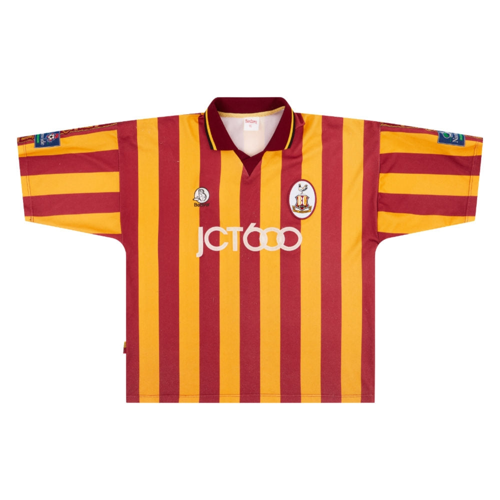 Bradford City 1997-99 Home Shirt ((Excellent) XL) – Classic Football Kit