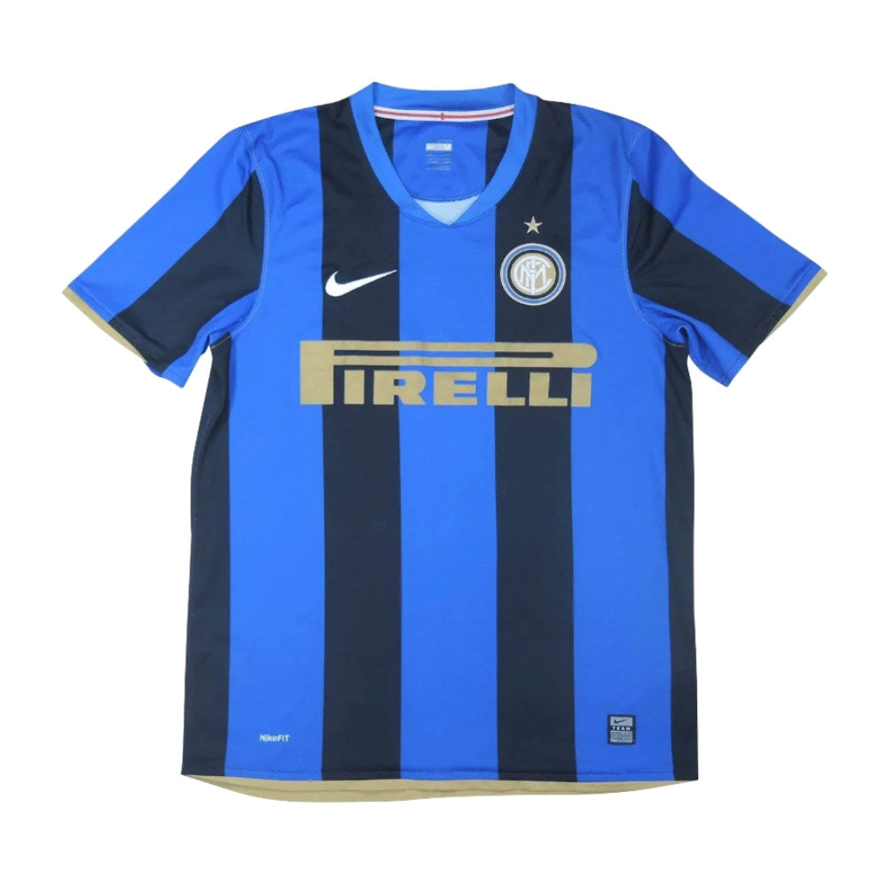 Inter Milan 2008-09 Home Shirt (XL) Mancini #33 (Good)_1