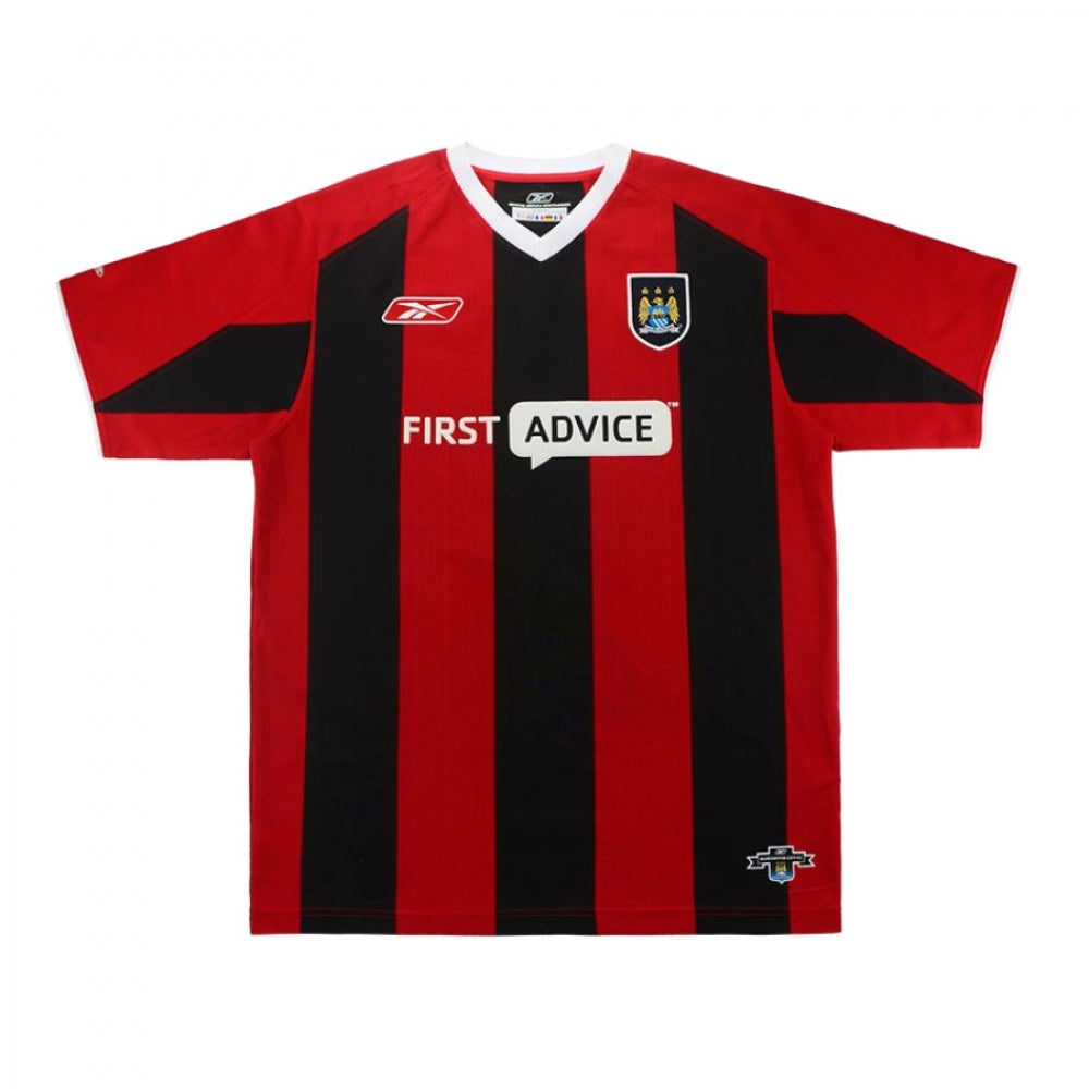 Manchester City 　0304 Away Jersey Manchester City 2003-04 Away Shirt ((Very Good) XL