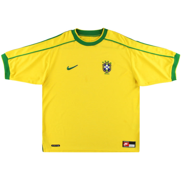 Brazil 1998-00 Home Shirt (XL) (Very Good)