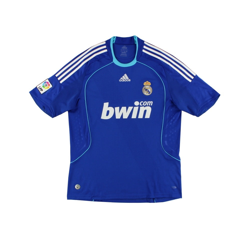 Real Madrid 2008-09 Away Shirt (S) (Very Good) – Classic Football Kit