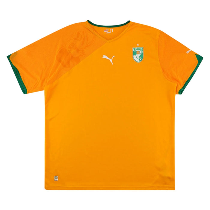Ivory Coast 2010-11 Home Shirt ((Very Good) L)