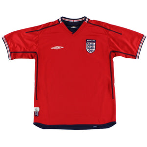 England 2002-04 Away Shirt (Excellent) (Heskey 11)_3