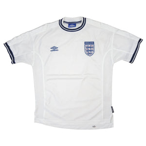 England 1999-01 Home Shirt (XL) (Excellent)_0