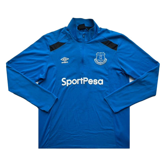 Everton 2019 Umbro Half Zip Training Jumper ((Excellent) XL)_0