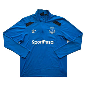 Everton 2019 Umbro Half Zip Training Jumper ((Excellent) XL)_0