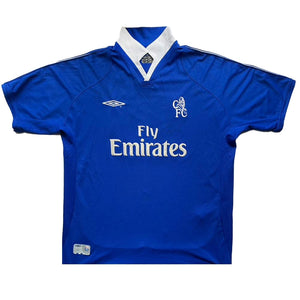 Chelsea 2001-02 Home Shirt SIGNED (Terry #26) ((Very Good) XL)_1