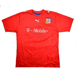 Czech Republic 2006-08 Home Shirt (Large) (Good)_0