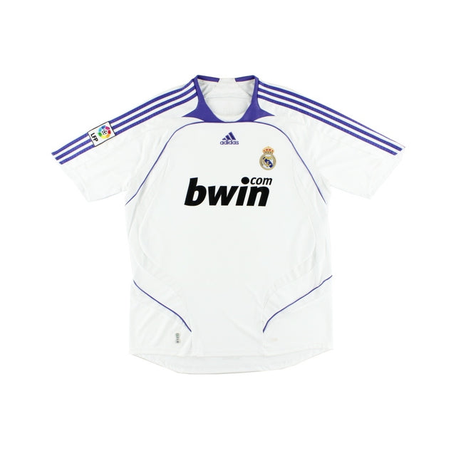 Real Madrid 2007-08 Home Shirt (L) (Fair)_0