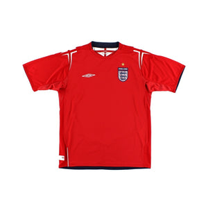 England 2004-06 Away Shirt (Very Good) (GASCOIGNE 8)_3