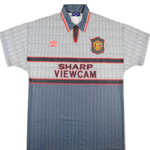 Manchester United 1995-1996 Away Shirt (L) (Very Good)_0