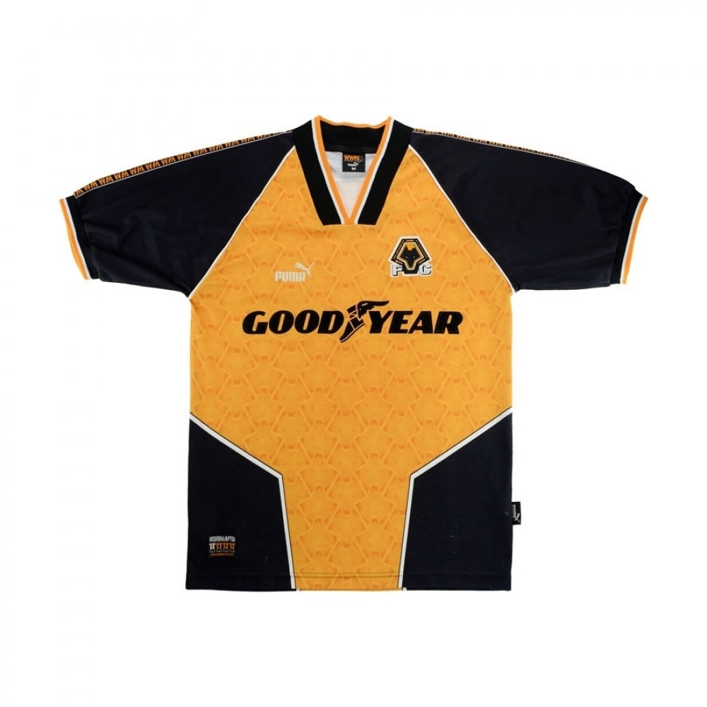 Wolves 1996-98 Home Shirt (Excellent)_0