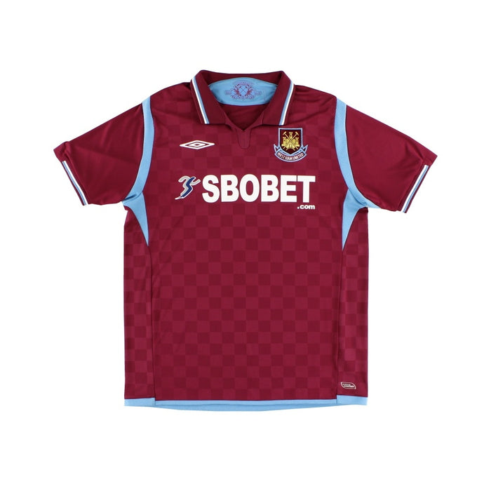 West Ham 2009-10 Home Shirt (L) (Excellent)
