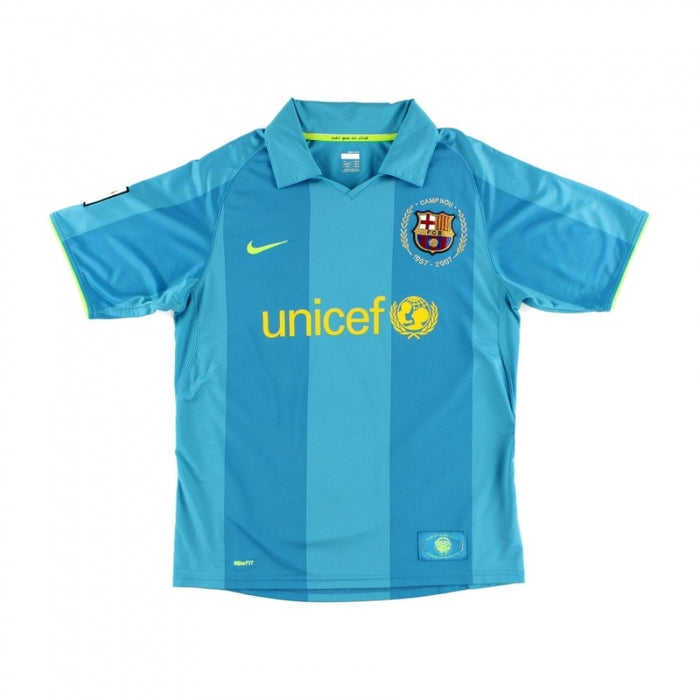 Barcelona 2007-08 Away Shirt (XXL) (Excellent)