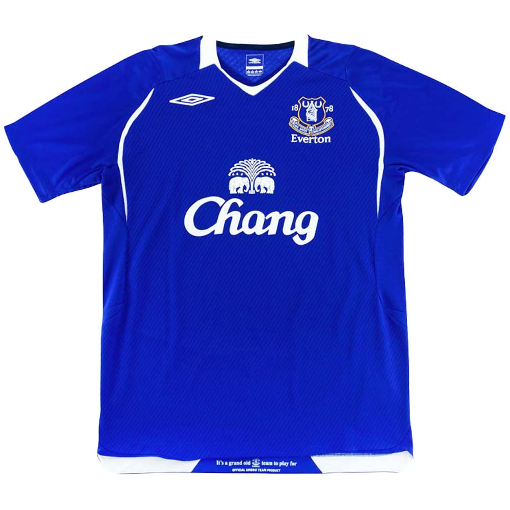 Everton 2008-09 Home Shirt (XXL) (Excellent) – Classic Football Kit
