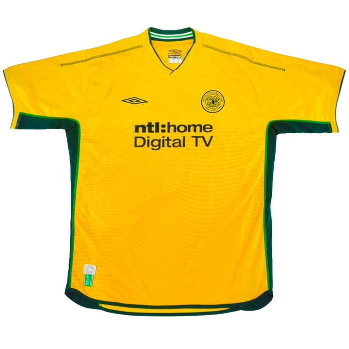 Celtic 2002-03 Away Shirt (L) (Very Good)