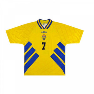 Sweden 1994-96 Home Shirt (Excellent)_0