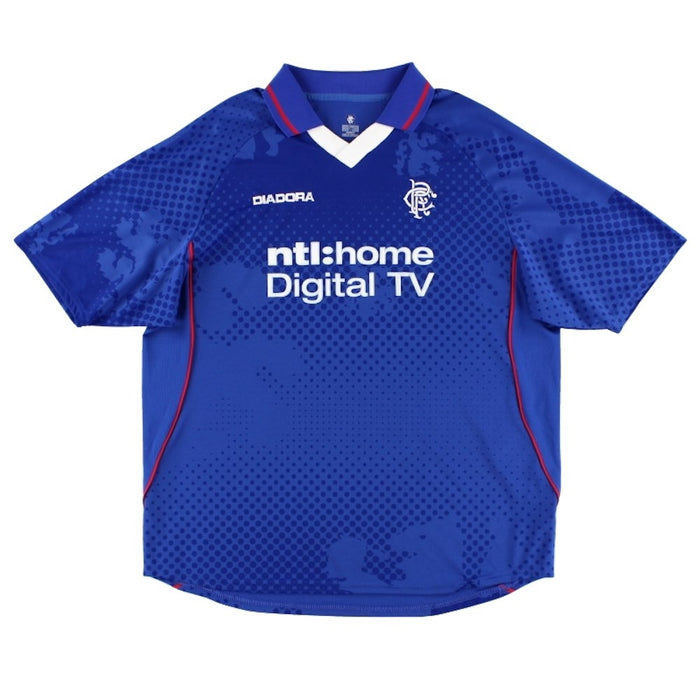 Rangers 2002-2003 Home Shirt (S) (Excellent)