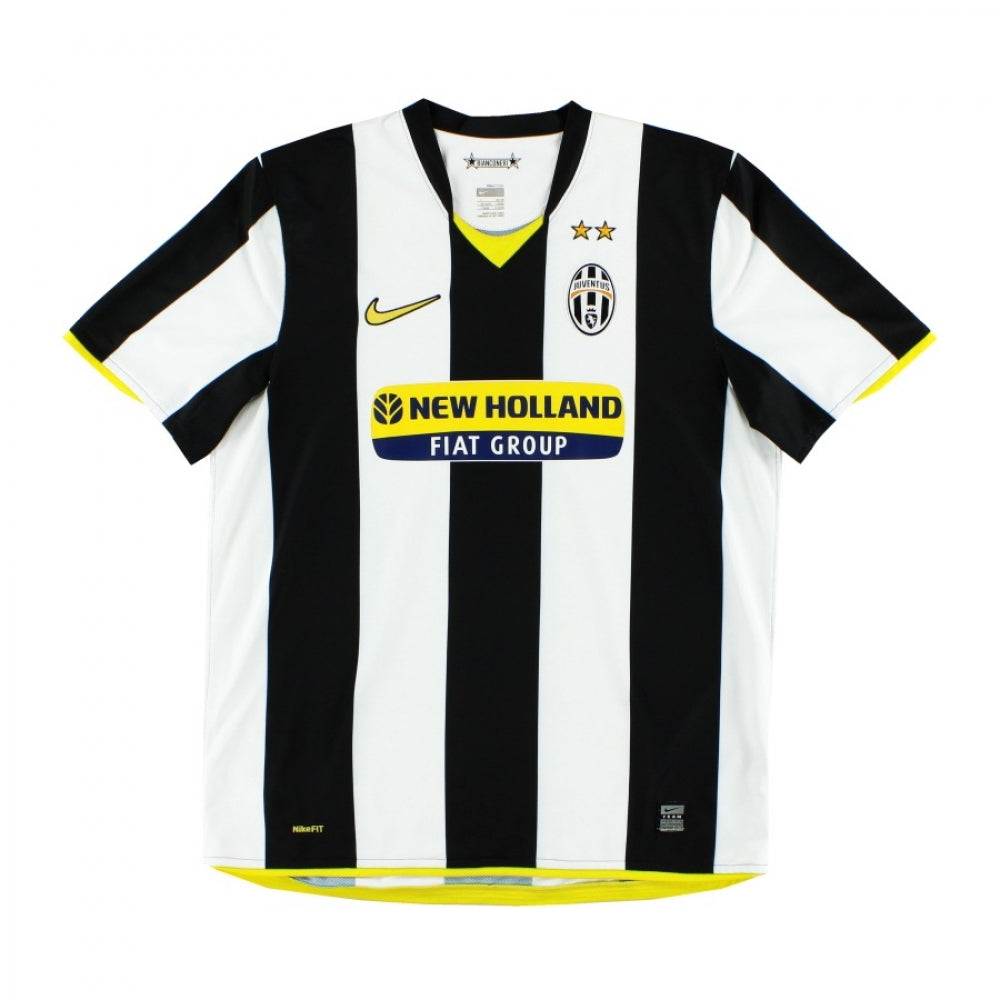 Juventus 2008-09 Home Shirt (L) (Excellent)_0