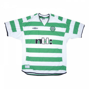 Celtic 2001-03 Home Shirt (S) (Very Good)_0