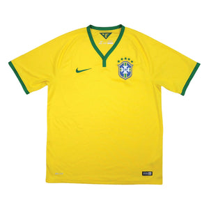 Brazil 2014-16 Home Shirt (L) #10 (Excellent)_1