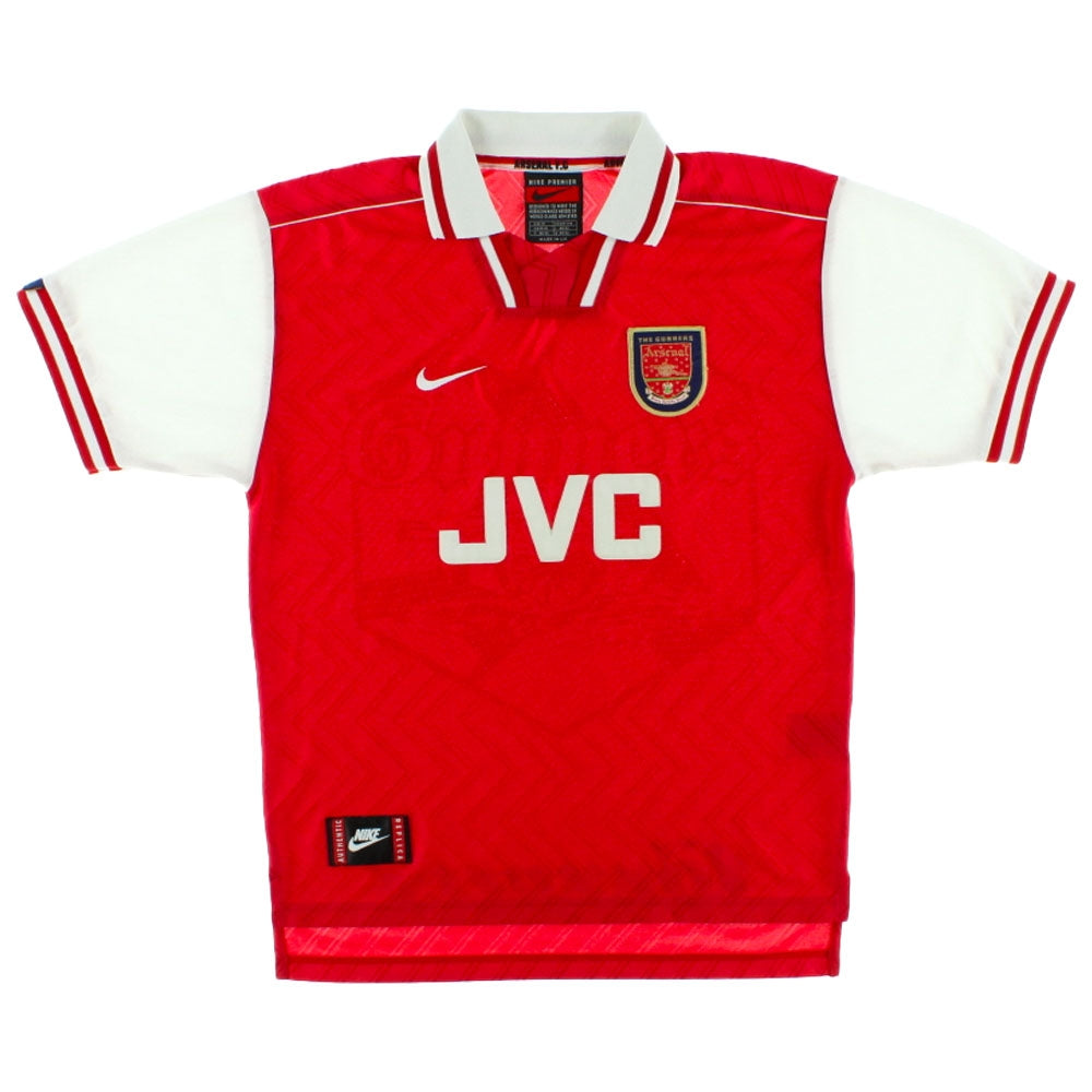 新品未使用長期保管　Nike Arsenal JVCロゴ 96-98 Arsenal 1996-98 Home (XL) (Mint) – Classic Football Kit