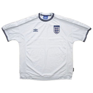 England 1999-00 Home Shirt (XL) (Very Good) (Your Name)_3