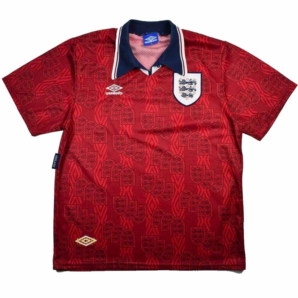 Vintage 93-95 Umbro England Away Shirt